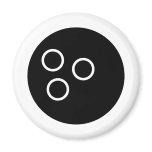 black bowling ball magnets