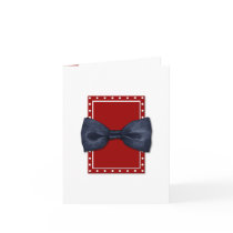 Black Bowtie Note Card