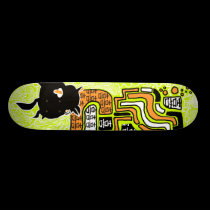 Black bubble monster 2 skate deck skateboards