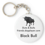 Black Bull 1 Keychain