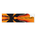 Black Butterfly bumper stickers