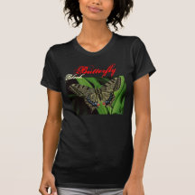 Black Butterfly Tees