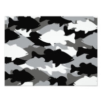 Black Camo Bass Photograph