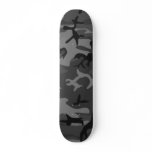 Black Camouflage Skate Decks