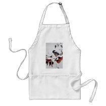 Black-capped chickadee apron