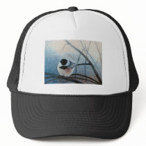 Black Capped Chickadee Hat