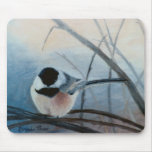 Black Capped Chickadee Mousepad