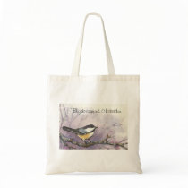 Black-capped Chickadee Tote Bag