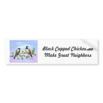 Black Capped Chickadees