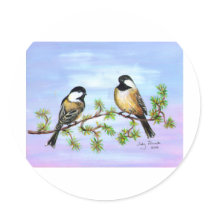 Black Capped Chickadees