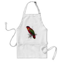 Black-Capped Lory by Edward Lear Apron