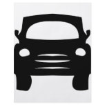 black car icon flyer design