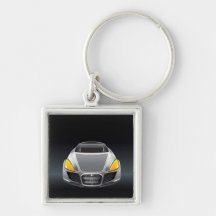 Black car key chain