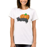 Black Cat and Pumpkin t-shirts