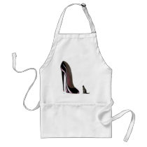 Black Cat and Stiletto! Apron