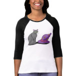Black Cat and Witch Hat t-shirts