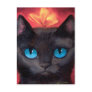 Black Cat Art  & Butterfly - Multi Post Cards