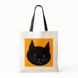 Black Cat Tote Bag