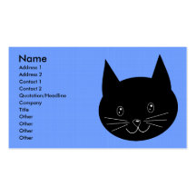 Black Cat Business Card