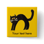 Black Cat buttons