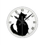 Black Cat Clock