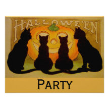 Black Cat Halloween Announcement