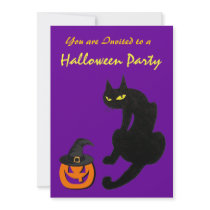 BLACK CAT HALLOWEEN PARTY