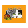 Black Cat Halloween Post Card