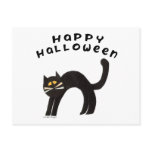 Black Cat Happy Halloween