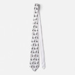 Black Cat Humour "Cat Gak" ties