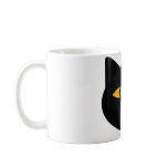 black cat icon mug