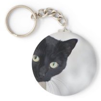 Black Cat Keychain