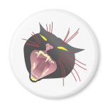 Black Cat Magnets
