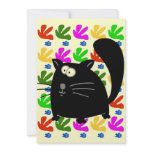 Black Cat Matisse Custom Announcement