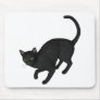 black cat mouse mats