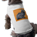 Black Cat orange Dog T-shirt pet clothing