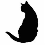 Black Cat photo sculptures