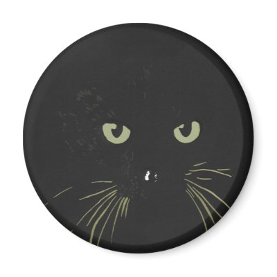 black cat products magnets by denvercris