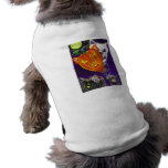 Black Cat Pumpkin Skull Balloons Halloween Art pet clothing