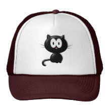 Black Cat Scardy Cat Halloween Gift Hat