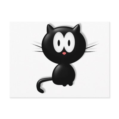 Black Cat Scardy Cat Halloween Gift by NixxysPicks