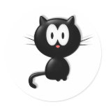 Black Cat Scardy Cat Halloween Gift