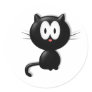 Black Cat Scardy Cat Halloween Gift