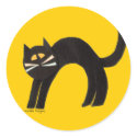 Black Cat stickers