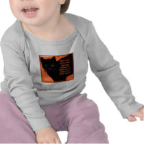 Black Cats Aren't Scary Tee Shirts