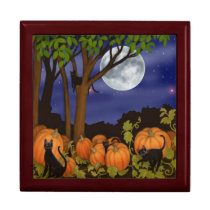 Black Cats in the Pumpkin Patch Gift Box