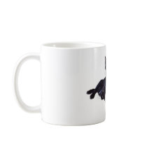 black cats coffee mug