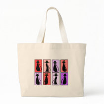 Black Cats Pop Art Gifts Bags