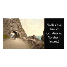 Black Cave Tunnel, County Antrim, Northern Ireland Picture Card