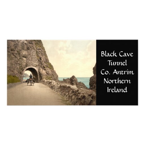 Black Cave Tunnel, County Antrim, Northern Ireland Picture Card